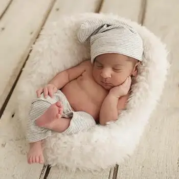 Unisex Bebê Recém-Nascido Suaves Sofá Pequeno Assento Almofada Berço Fotografia Adereços
