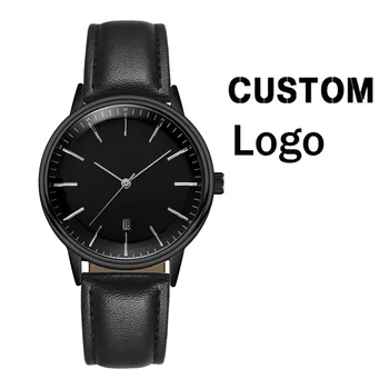 CL046 Logotipo Personalizado Assistir Homens de Private Label Relógios O Nome da Empresa, Marca OEM Relógios de Pulso