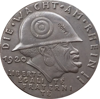 Alemão KARL GOETZ 1920 MEDALHAS de cópia de moedas