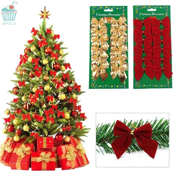 2022 Natal Artificial de Natal, Flores, Decorações para Árvores de Natal para a Casa Falso Flores de Natal de Natal Enfeites de Ano Novo Decoração