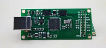 XU208 XMOS USB, interface de áudio digital U8 versão atualizada do passo diferente módulo de cartão de