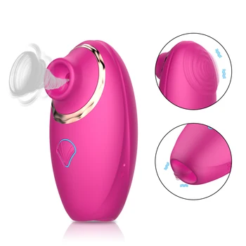 Chupando o Vibrador na Vagina Estimulador Clitoriano Mamilos Massager Língua Oral, Lambendo Boquete ponto G Cunnilingus Brinquedos Sexuais para as Mulheres