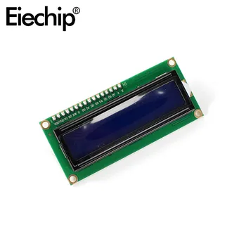 LCD1602 Módulo do LCD da Tela Azul IIC/Interface I2C Visualização de Caracteres Módulo Lcd 1602 I2c para Arduino Exibição